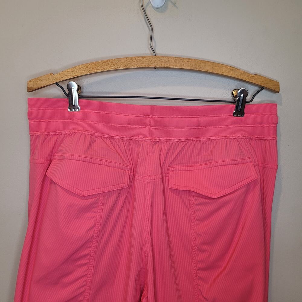 Lululemon Dance Studio Relxed Fit Pink Mid Rise Cargo Joggers Medium Athleisure - Picture 7 of 12